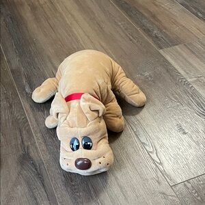 Pound PuppyToy - Brown with Red Collar